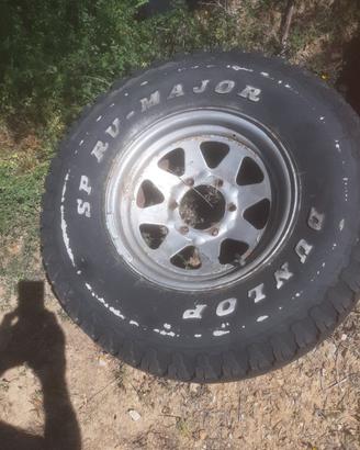Pneumatico Dunlop +Cerchio in acciaio