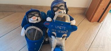 Gadget Baci Perugina, sidecar  con caschi e occhia