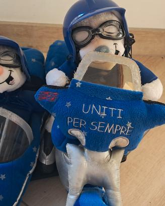 Gadget Baci Perugina, sidecar  con caschi e occhia