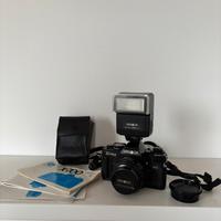 Minolta X-700 + 50mm f/1.7 + Flash Auto 280PX