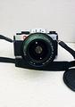Fotocamera analogica reflex Leica R4 con obbiettiv