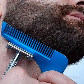 Pettine Curvo Barba e Baffi da Barbiere