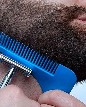 Pettine Curvo Barba e Baffi da Barbiere