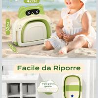 Vasca Neonato Bagnetto Pieghevole