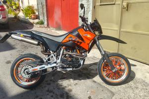 KTM supermotard 640 storica motore rifatto