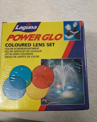 Laguna power glo lenti colorate laghetto