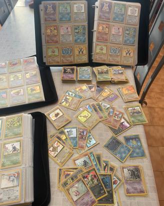 Set completi carte pokemon vintage