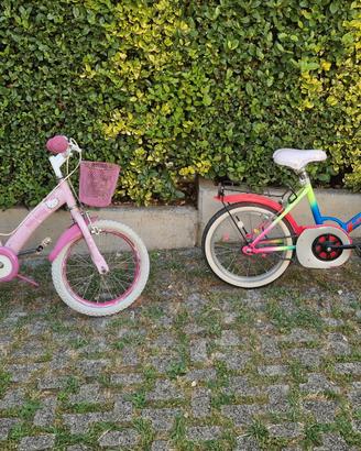 bici bambina  16"  4-7 anni
