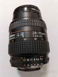 obbiettivo 28-70 grandangolare nikon