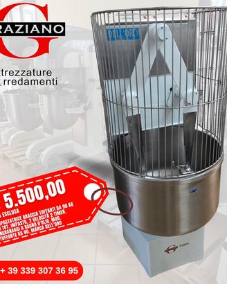 IMPASTATRICE TUFFANTI 90 KG impasto 2 VELOCITÀ 