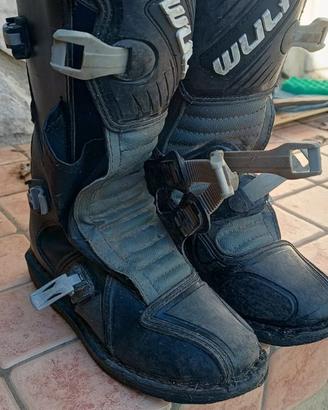 stivali motocross trial bambino