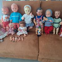 bambole vintage anni 50/60/80