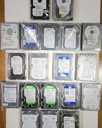 Hard disk 3,5 " sata vari formati