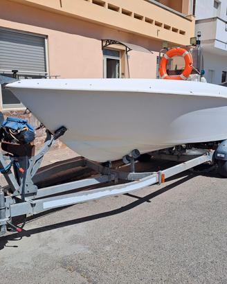 barca d'appoggio con licenza