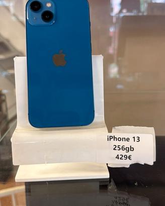 iPhone 13 256GB Blu – Batteria 100%