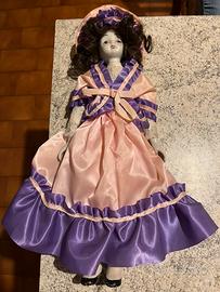 Bambola ‘’Moira’’ in porcellana dipinta anni 60