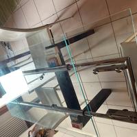 Tavolo cucina in vetro allungabile