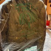 Bomber corto verde scuro