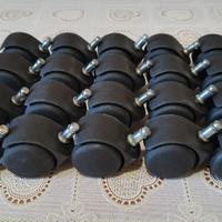 Set 20 rotelle per sedie ufficio