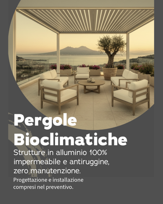 PERGOLA BIOCLIMATICA