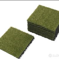 pedana tappetino finta erba