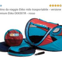 lettino viaggio 