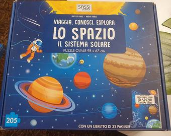 Puzzle spazio - sistema solare con pezzi giganti

