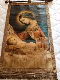 Arazzo religioso vintage