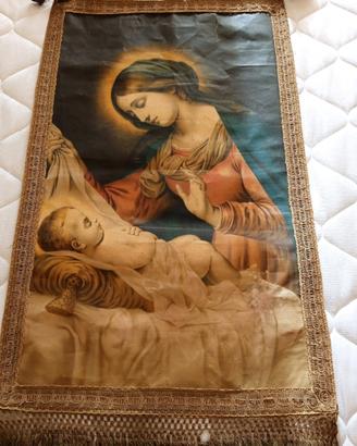 Arazzo religioso vintage