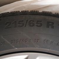 cerchi originali e gomme neve AUDI Q3 Q5