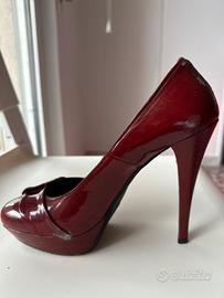 Scarpe S.Rossi - color rosso vernice - n.39