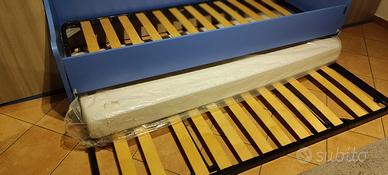 Letto singolo con letto estraibile