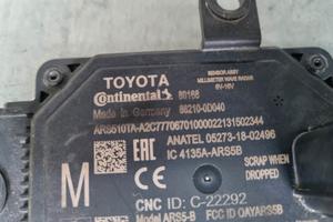 Centralina radar anteriore Toyota Yaris 2020