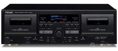 Teac W-1200 Dual Cassette Deck lettore di cassette