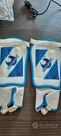 Parastinchi calcio Uhlsport vintage con cavigliera