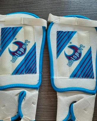 Parastinchi calcio Uhlsport vintage con cavigliera