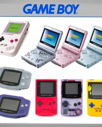 Game Boy Classic/Pocket/Color/Advance/SP + GIOCHI