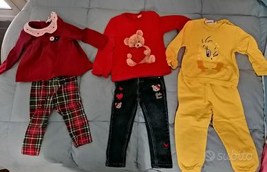 Completi Bambina 18 - 24 Mesi 