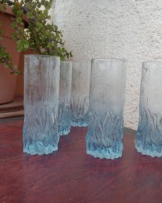 Set 6 bicchieri cristallo - Vintage 