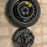 Ruotino di scorta e kit di montaggio