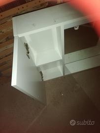 armadietto con specchiera x bagno+armadietto 