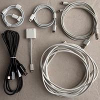 Cavi Apple Iphone usb-lightning e adattatore jack