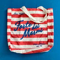 BORSA IN TELA RIGATA FORTE DEI MARMI