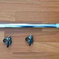 Bilanciere palestra in acciaio cromato 150cmx25mm