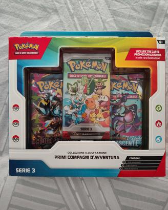 Box Pokemon PRIMI COMPAGNI D'AVVENTURA - serie 3