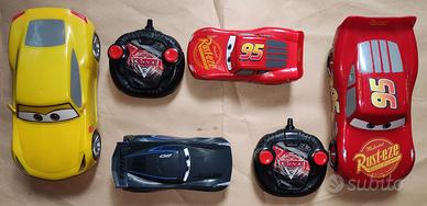 Disney Pixar Cars – 4 auto originali Mattel/Dickie