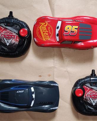 Disney Pixar Cars – 4 auto originali Mattel/Dickie