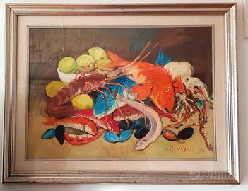 Quadro pittore Renzo Mercatini