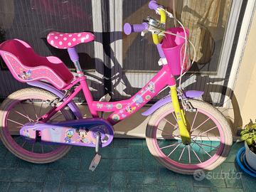 Bici di Minnie e Peperina per bambina 
