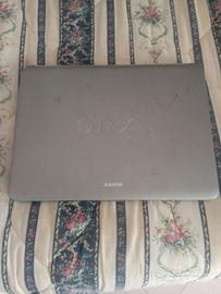 Computer portatile Sony con caricabatteriecustodia